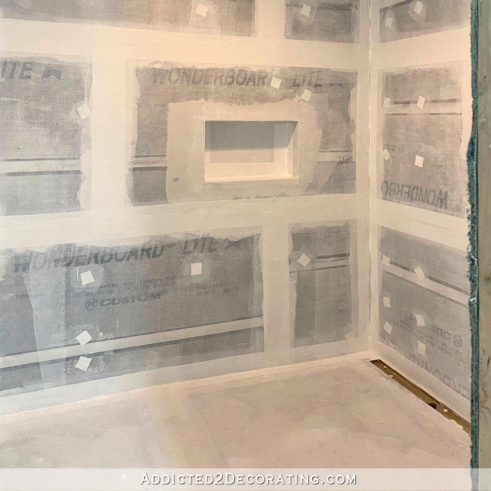 WATERPROOFING SHOWERS BEFORE TILING