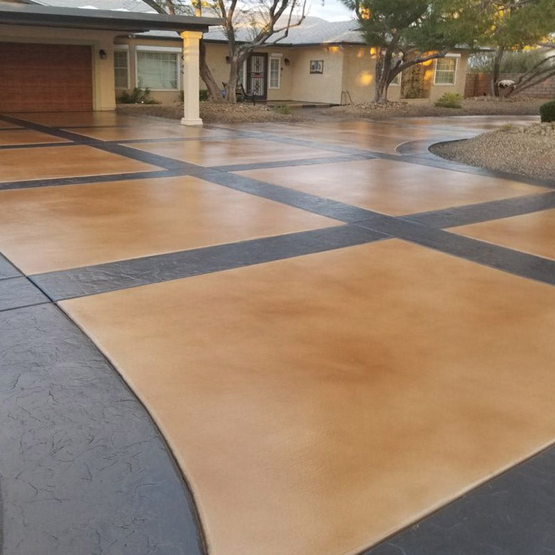 SEMCO Titan Shield on concrete driveway