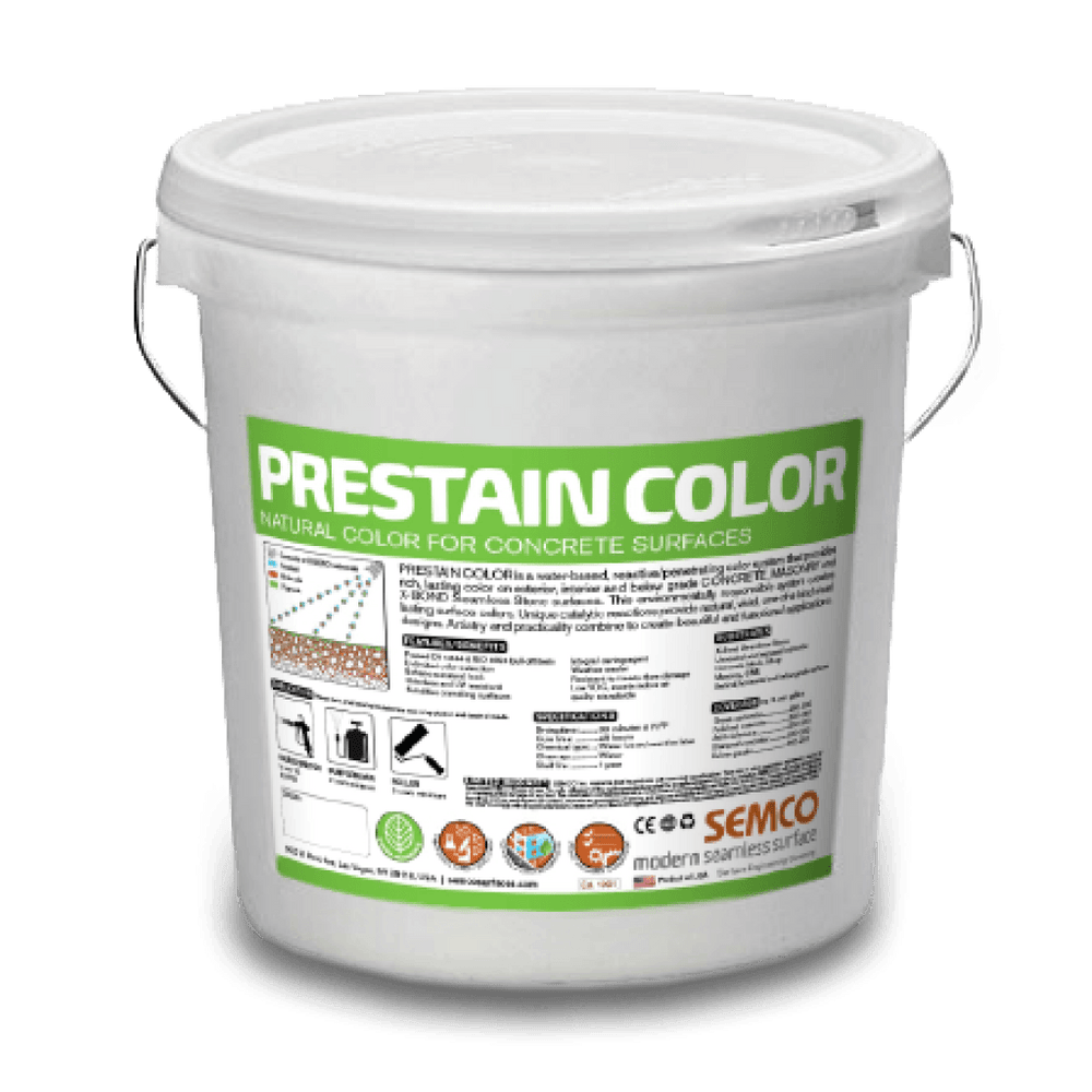 PreStain: Water Based Concrete & Masonry Coloring Stain